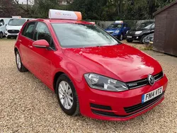 Red Used 2014 VW Golf VII S Hatchback | £4,400 (Fair price)
