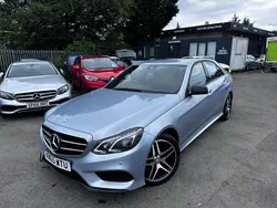 Silver Used 2015 Mercedes E220 AMG Sedan | £9,450 (Fair price)