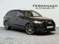 Black Used 2022 Audi Q7 S-Line SUV | £39,990 (Fair price)