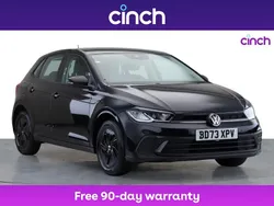 Black Used 2023 VW Polo Life Hatchback | £16,059 (Fair price)