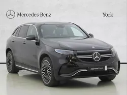 Black Used 2021 Mercedes EQC400 AMG Line Premium Plus SUV | £27,250 (A bit pricey)
