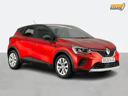 Red/black Used 2022 Renault Captur Iconic SUV | £13,495 (Fair price)