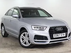 Silver Used 2017 Audi Q3 S-Line SUV | £13,775 (Fair price)