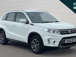 White Used 2018 Suzuki Vitara SZ4 SUV | £11,029 (Fair price)