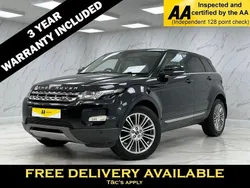 Black Used 2011 Land Rover Range Rover evoque Prestige SUV | £7,895 (Fair price)