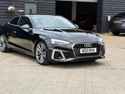 Black Used 2021 Audi A5 S-Line Coupe | £20,995 (Good price)
