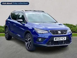 Blue Used 2020 Seat Arona FR Sport SUV | £11,902 (Fair price)