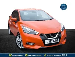 Orange Used 2017 Nissan Micra S Hatchback | £5,985