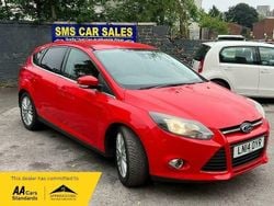Red Used 2014 Ford Focus Zetec Hatchback | £2,900 (Good price)