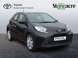 Black Used 2024 Toyota Aygo PURE Hatchback | £13,500 (Fair price)