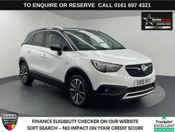 White Used 2018 Vauxhall Crossland X Elite SUV | £6,770 (Fair price)