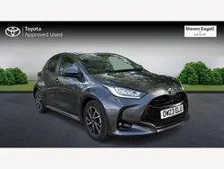 Grey Used 2023 Toyota Yaris Hybrid Design Hatchback | £17,687 (Fair price)