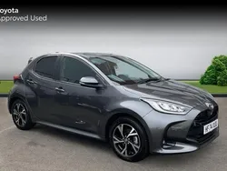 Grey Used 2024 Toyota Yaris Hybrid Design Hatchback | £19,539 (Fair price)
