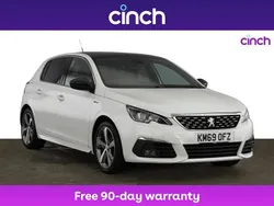 White Used 2020 Peugeot 308 GT-line Hatchback | £10,689 (Fair price)