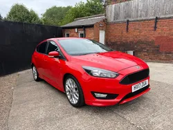 Red Used 2017 Ford Focus ST-Line Hatchback | £4,990 (Good price)