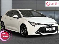 White Used 2021 Toyota Corolla Design Hatchback | £16,666 (Fair price)