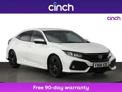 White Used 2019 Honda Civic SR Hatchback | £12,529 (Fair price)