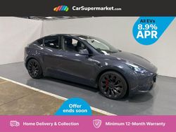 Grey Used 2023 Tesla Model Y Performance SUV | £30,497 (Fair price)
