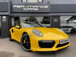 Yellow Used 2017 Porsche 911 Turbo S Cabriolet Cabriolet | £99,990