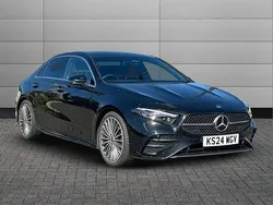 Black Used 2024 Mercedes A200 AMG Line Premium Plus Sedan | £28,695 (A bit pricey)