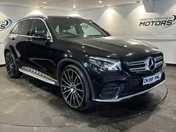 Black Used 2018 Mercedes GLC250 AMG Line Premium Estate | £19,450 (Fair price)