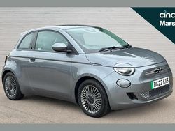 Grey Used 2022 Fiat 500e Icon Hatchback | £11,775 (Fair price)