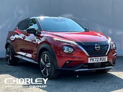 Red Used 2022 Nissan Juke Tekna+ SUV | £17,670 (Fair price)