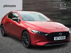 Red Used 2025 Mazda 3 Homura-Line Hatchback | £23,784 (A bit pricey)
