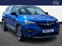 Blue Used 2019 Vauxhall Grandland X Elite SUV | £11,495 (Fair price)
