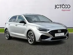 Silver Used 2022 Hyundai i30 N Line Hatchback | £15,900 (Fair price)