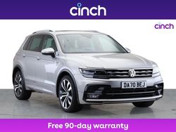 Silver Used 2020 VW Tiguan R-line SUV | £24,099 (Fair price)