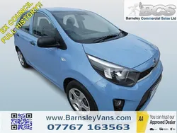 Blue Used 2018 Kia Picanto 2 Hatchback | £5,495 (Expensive)