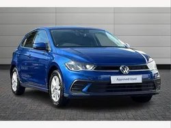 Blue Used 2022 VW Polo Life Hatchback | £16,495 (Fair price)