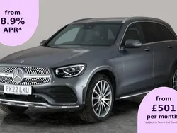 Grey Used 2022 Mercedes GLC220 AMG Line Premium Estate | £32,004 (Expensive)