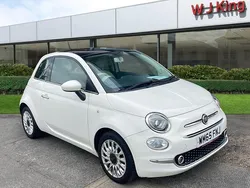 White Used 2015 Fiat 500 Lounge Hatchback | £5,895 (Fair price)