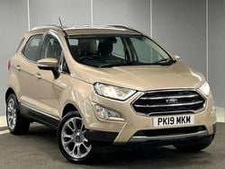 Beige Used 2019 Ford Ecosport Titanium SUV | £10,495 (Fair price)