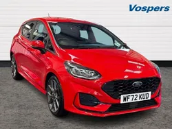 Red Used 2022 Ford Fiesta ST-Line Hatchback | £14,900 (Fair price)