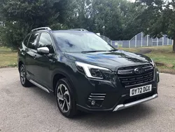 Cascade green metallic Used 2022 Subaru Forester Premium SUV | £22,995 (Fair price)