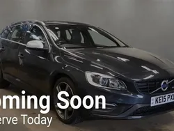 Grey Used 2015 Volvo V60 R-Design Estate | £12,999 (Fair price)