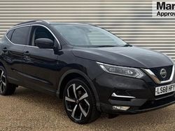 Black Used 2018 Nissan Qashqai Tekna SUV | £9,590
