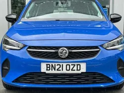 Blue Used 2021 Vauxhall Corsa Hatchback | £10,100 (Fair price)