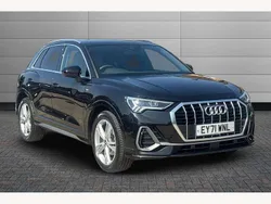 Black Used 2021 Audi Q3 S-Line SUV | £28,050 (Fair price)