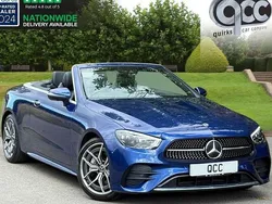 Blue Used 2021 Mercedes E300 AMG Line Premium Cabriolet | £31,950 (Super price)