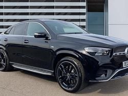 Black Used 2025 Mercedes GLE400 AMG Line Premium Plus Coupe | £71,918 (Fair price)