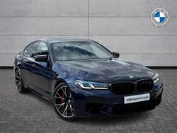 Tanzanite blue Used 2023 BMW M5 Competition Edition Sedan | £65,990 (A bit pricey)