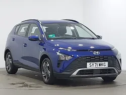 Blue Used 2021 Hyundai Bayon SE SUV | £12,498 (A bit pricey)
