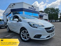 White Used 2017 Vauxhall Corsa Hatchback | £7,798 (Fair price)