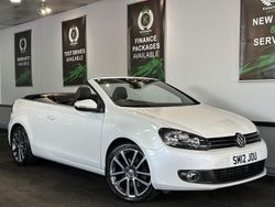 White Used 2012 VW Golf Cabriolet GT Cabriolet | £6,990 (Fair price)