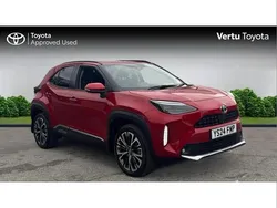 Red Used 2024 Toyota Yaris Cross SUV | £25,924 (Fair price)