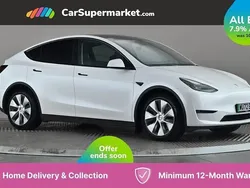 White Used 2022 Tesla Model Y Long Range SUV | £24,497 (Expensive)